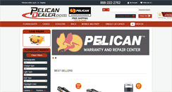 Desktop Screenshot of pelicandealer.com